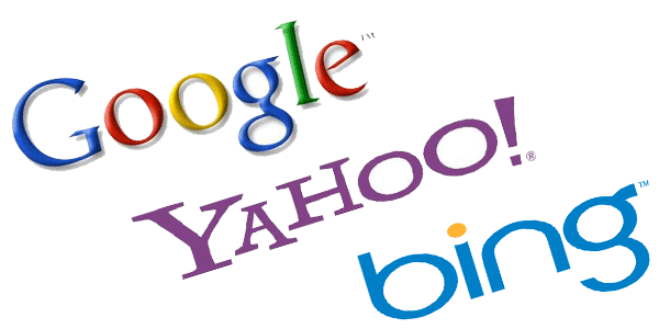 Webteksten Google Yahoo Bing